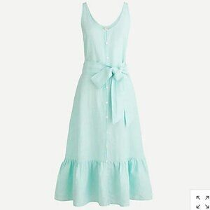 J. Crew Light Blue Midi Dress